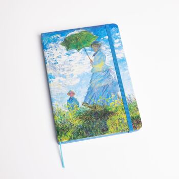 Notebook - Claude Monet - Woman with a Parasol 4