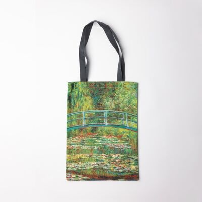 Borsa tote - Ponte giapponese - Claude Monet