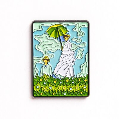 Woman with Parasol - Pine