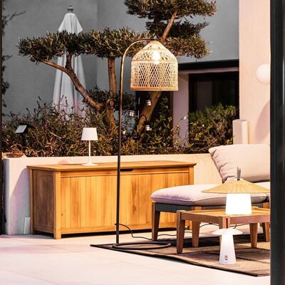Wired outdoor floor lamp SELMA H150 cm E27 base