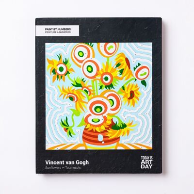 Girasoles - Kit de pintar por números