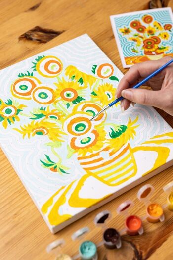 Sunflowers - Paint by Numbers Kit 8