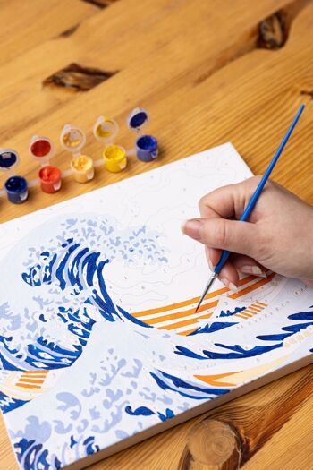The Great Wave off Kanagawa - Paint by Numbers Kit 3