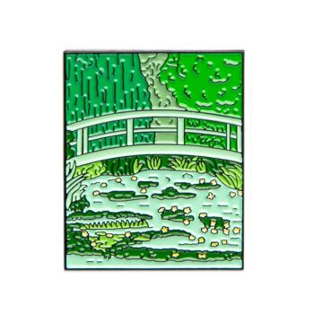 Water Lilies and Japanese Bridge - Pin 6