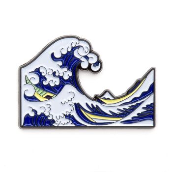 The Great Wave - Pin 1