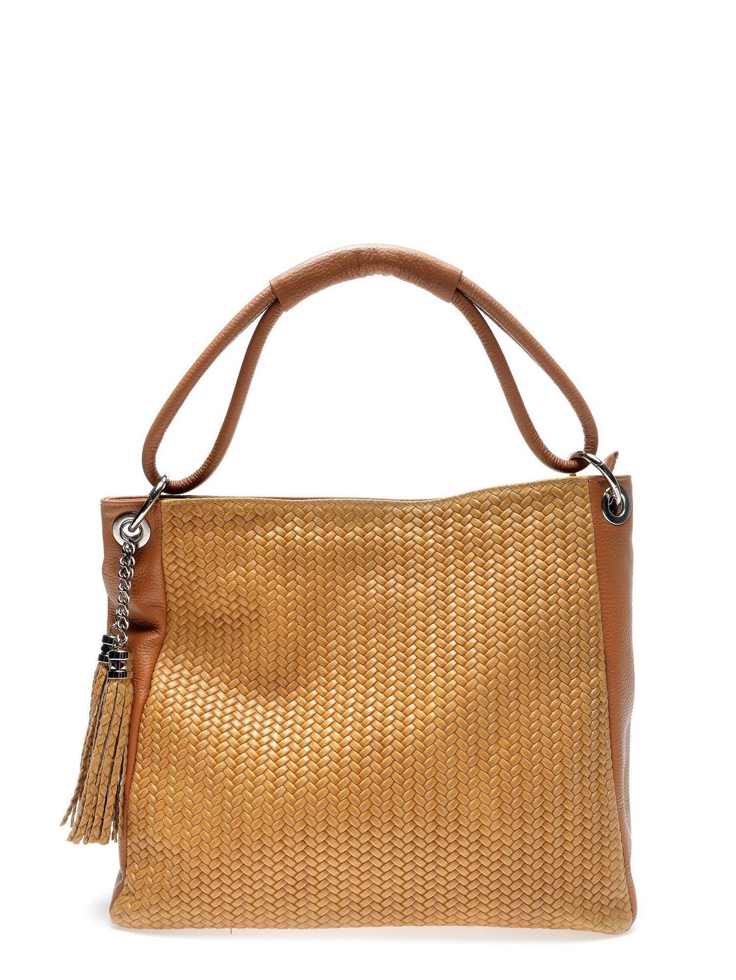 SS23 LV 8115_COGNAC_Borsa con manico superiore