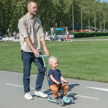 Trottinette évolutive avec siège | GO-UP FOLDABLE PLUS LIGHT vert menthe 5