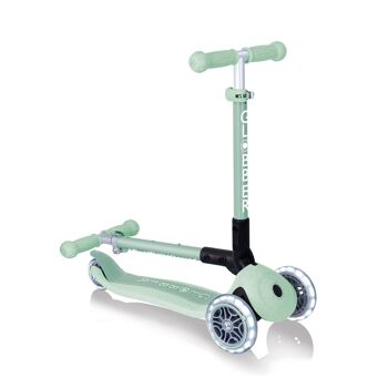 Trottinette 3 roues enfant Dès 2 ans | JUNIOR FOLDABLE LIGHT ECOLOGIC pistache 2