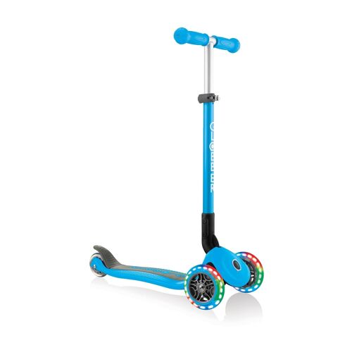 Trottinette 3 roues enfant | PRIMO FOLDABLE LIGHTS bleu ciel