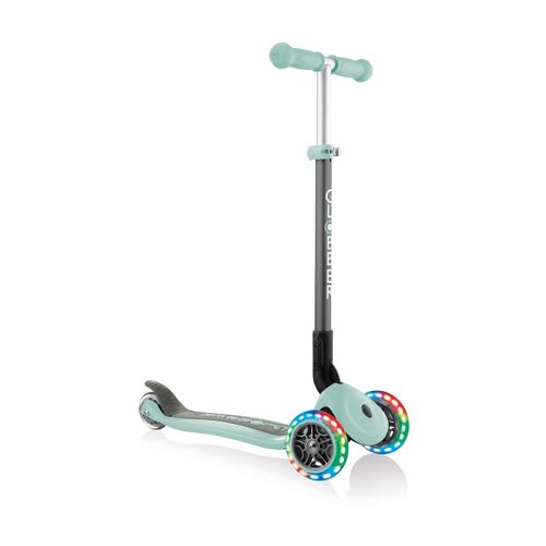 Trottinette 3 roues enfant | PRIMO FOLDABLE LIGHTS vert menthe