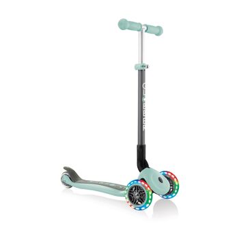 Trottinette 3 roues enfant | PRIMO FOLDABLE LIGHTS vert menthe 1