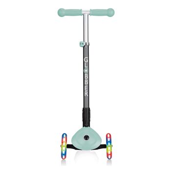 Trottinette 3 roues enfant | PRIMO FOLDABLE LIGHTS vert menthe 3