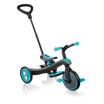 Tricycle évolutif | EXPLORER 4 EN 1 bleu turquoise 2