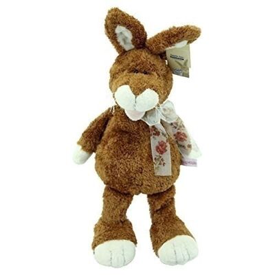 Sweety Toys Conejo de peluche Conejito de Pascua marrón 20cm