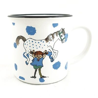 Taza Pippi Calzaslargas lunares