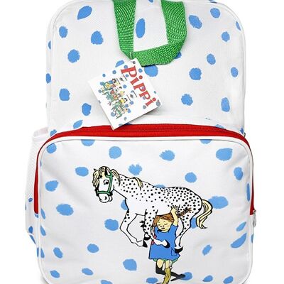 Pippi Polka Dot Langstrumpf Rucksack