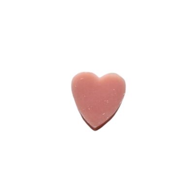 10x Jabón corazón rosa 30 gr