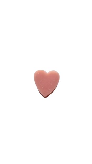 10x Savon coeur rose 30 gr 1