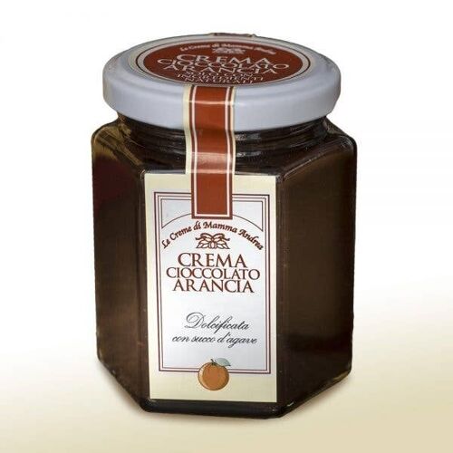 Crema cioccolato arancia dolcificata con succo agave - I Peccatucci di Mamma Andrea