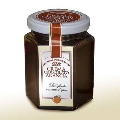 Crema cioccolato arancia dolcificata con succo agave - I Peccatucci di Mamma Andrea
