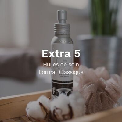 Extra 5 : Huiles de soin - Format Classique 100ml