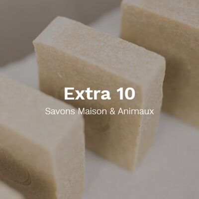 Extra 10 : Savons Maison & Animaux