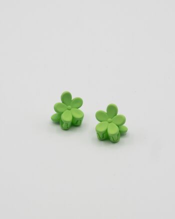 Daisy Mini pinces à cheveux années 90 en vert