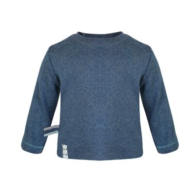 Maglietta L/S OrganicEra Organic - Indigo Melange