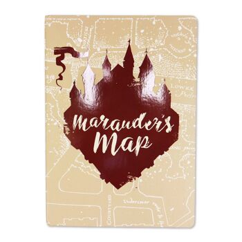 Carnet A5 Flex - Harry Potter (Carte du Maraudeur) 1