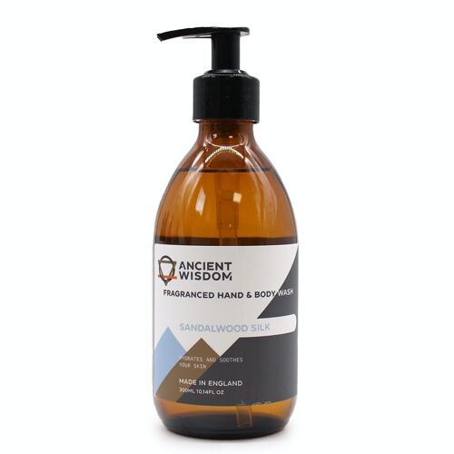 FHBW-06 - Sandalwood Silk Hand & Body Wash 300ml - Sold in 4x unit/s per outer