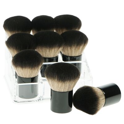 Display with 9 Kabuki brushes 18084