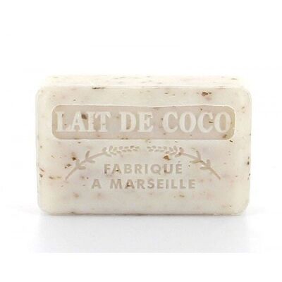 5x Savonnette Marseillaise Leche De Coco Exfoliante 125g