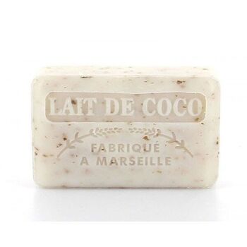 5x Gommage Savonnette Marseillaise Lait de Coco 125g