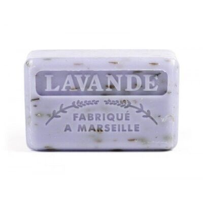 41x Savonnette Marseillaise exfoliante de lavanda 125g