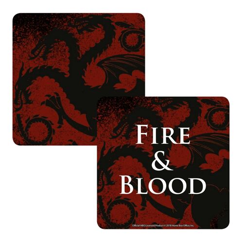 Coaster Lenticular - Game Of Thrones (Targaryen)