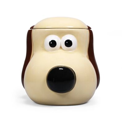 Cookie Jar Ceramic (24cm) - Wallace & Gromit (Gromit)