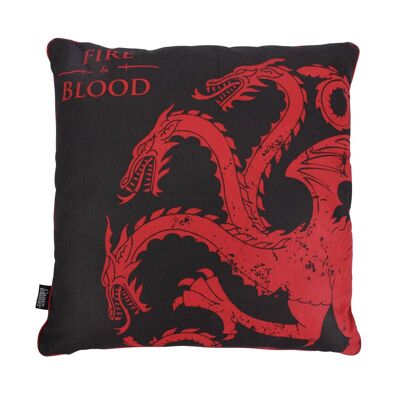 Cushion Square 46x46cm - Game of Thrones (Targaryen)