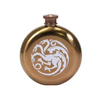 Hip Flask Round Boxed - Game of Thrones (Mère des Dragons) 1