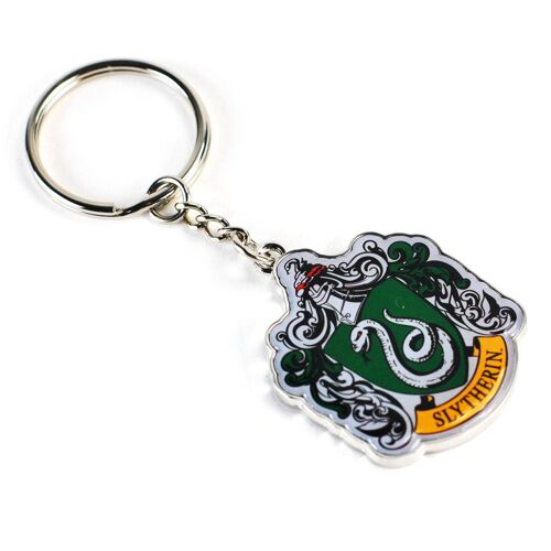 Keyring With Header Card - Harry Potter (Slytherin Crest)