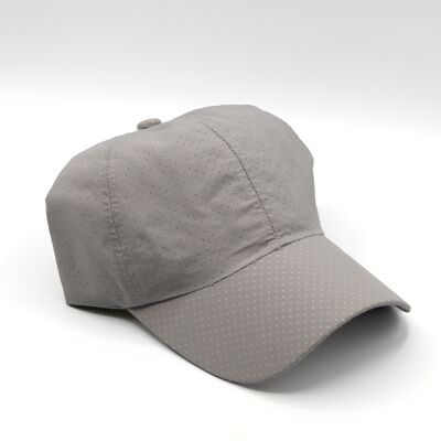 Normcore Style Baseball Cap In Grey