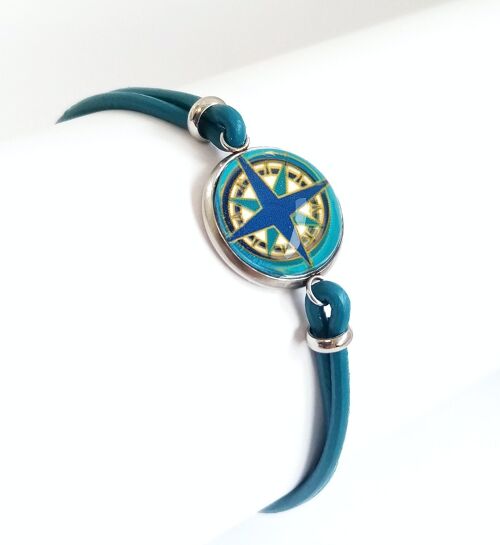 Bracelet Marine « Rose des vents »