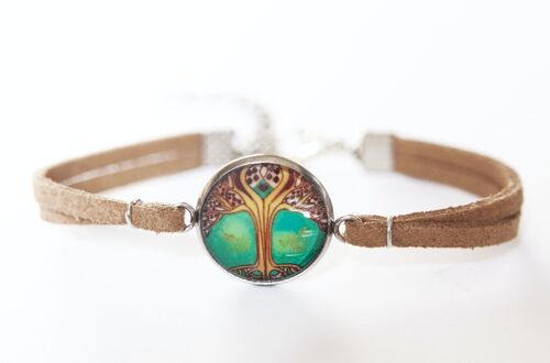 Bracelet Arbre de vie coeur celte