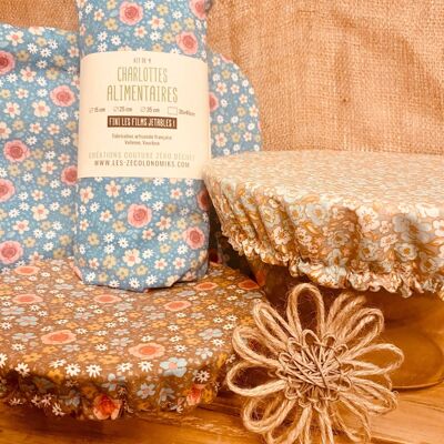 Kit 4 charlottes alimentaires lavables - PACK PROMO LOT DE 10 - Zéro déchet