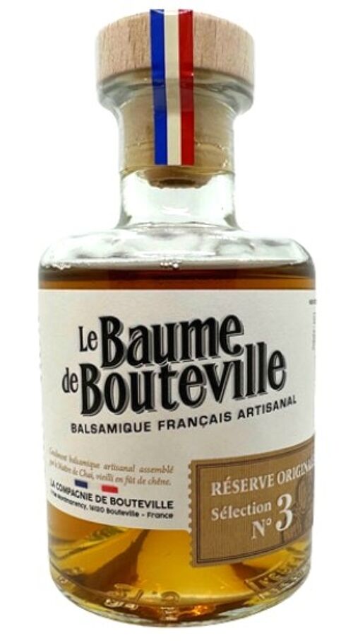 Vinaigre balsamique - Le Baume de Bouteville n°3 - 20 cl