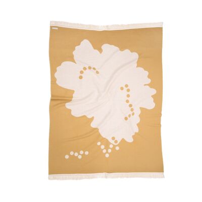 Sophie Yellow blanket/throw