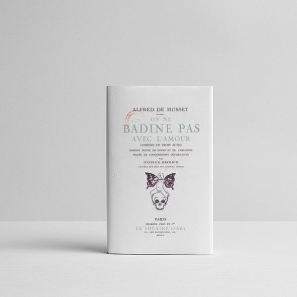 Cahier On ne badine pas avec l'amour BNF