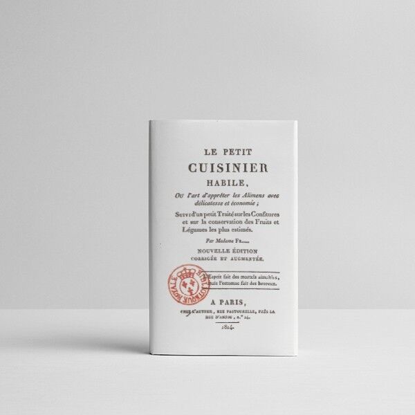 Cahier Le Petit Cuisinier Habile BNF