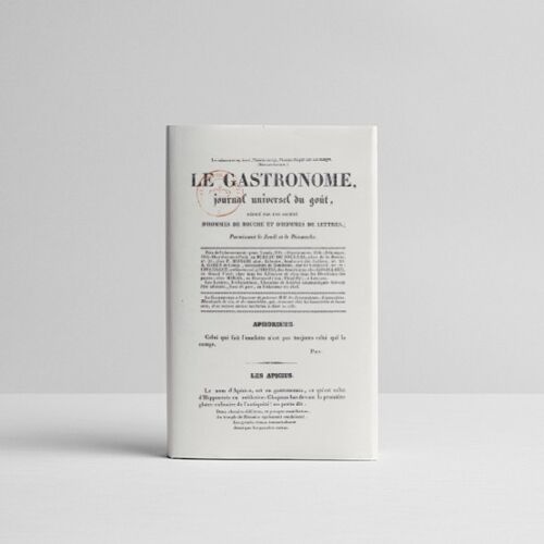 Cahier Le Gastronome BNF