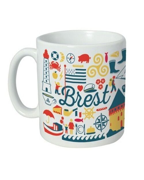 Mug brest icons