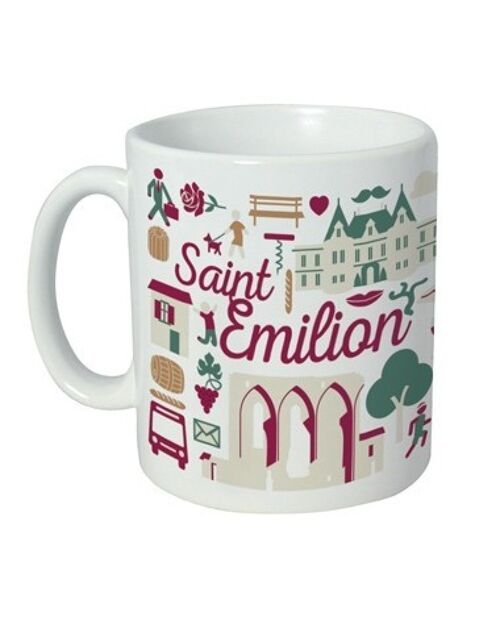 Mug saint émilion icons